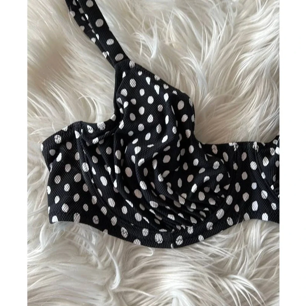 NWT Fantasie Santa Monica Gather Full Cup Bikini Top US 38D - Picture 4 of 7